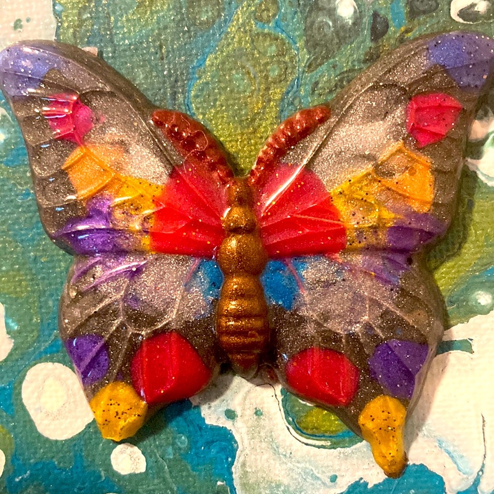 This butterfly is very, very pretty